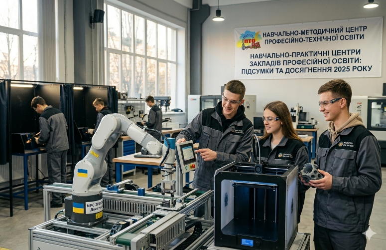 НПЦ 2025 як драйвер інновацій та фундамент для успішного розвитку професійної освіти