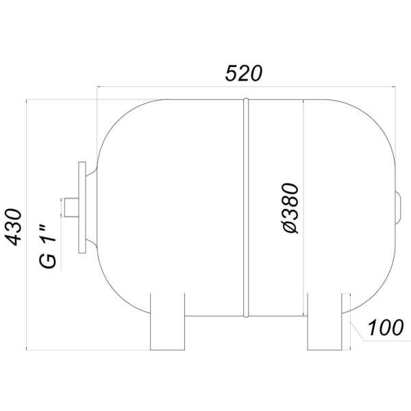 Гідроакумулятор 50л Zilmet ultra-pro 10bar ( 1100005005 )