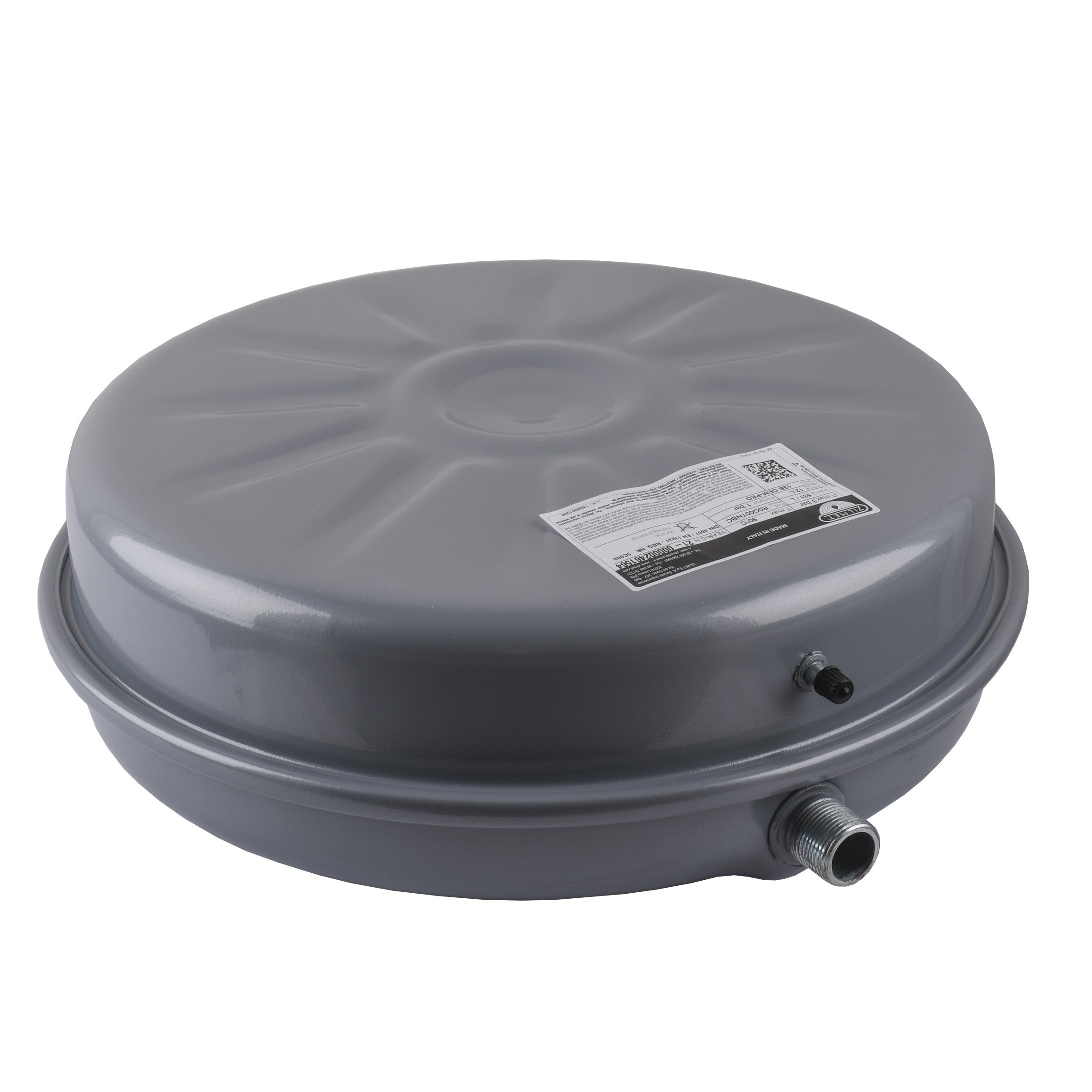 Бак Zilmet oem-pro для монтажу в котли  плоский Арт. 531 12л. 3bar  рифлений ( 13B6001208 ) - Image 2