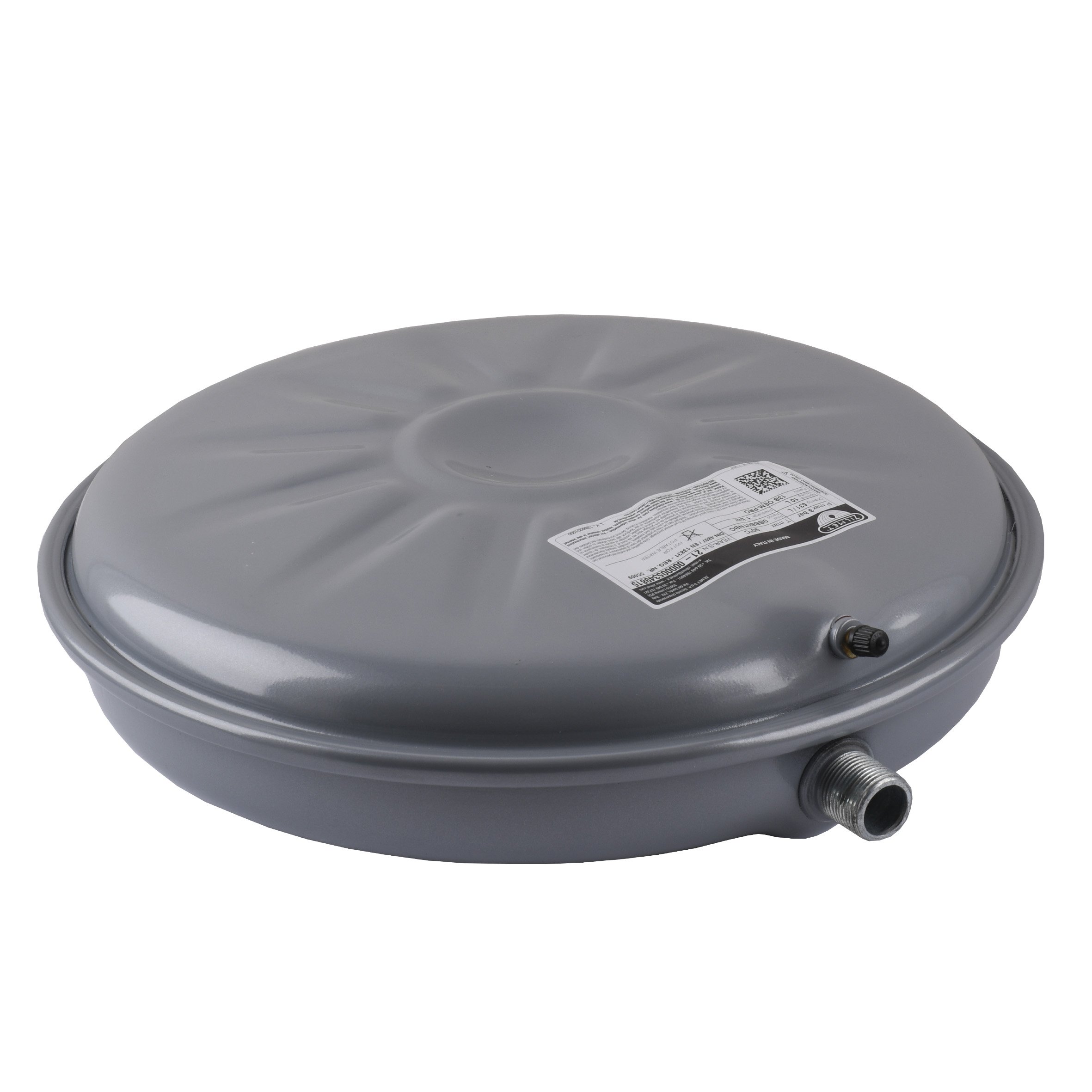 Бак Zilmet oem-pro для монтажу в котли  плоский Арт. 531 10л. 3bar  рифлений ( 13B6001018 ) - Image 2
