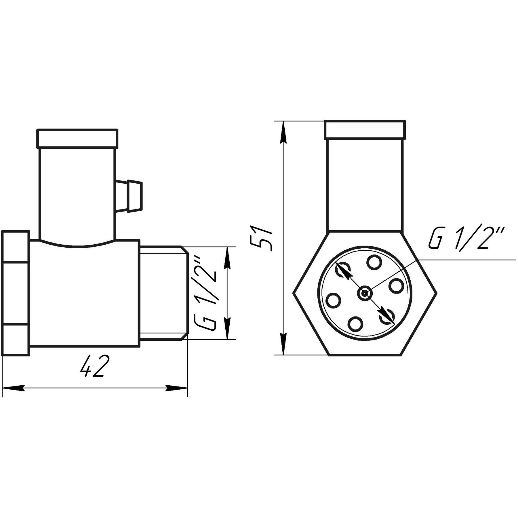Клапан зворотній підривний 1/2″ HT158 - Image 5