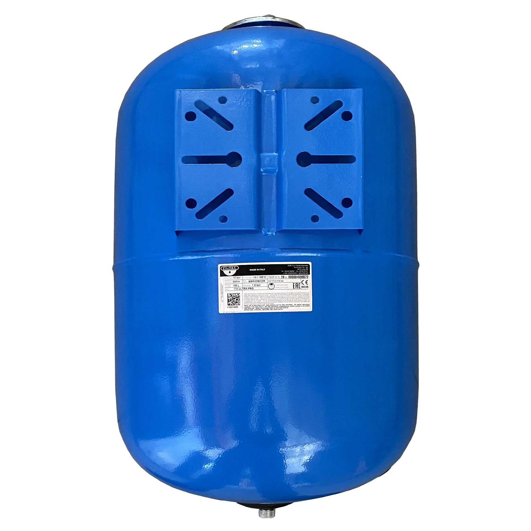 Гідроакумулятор  100л Zilmet ultra-pro 10bar  гор ( 1100010005 ) - Image 4