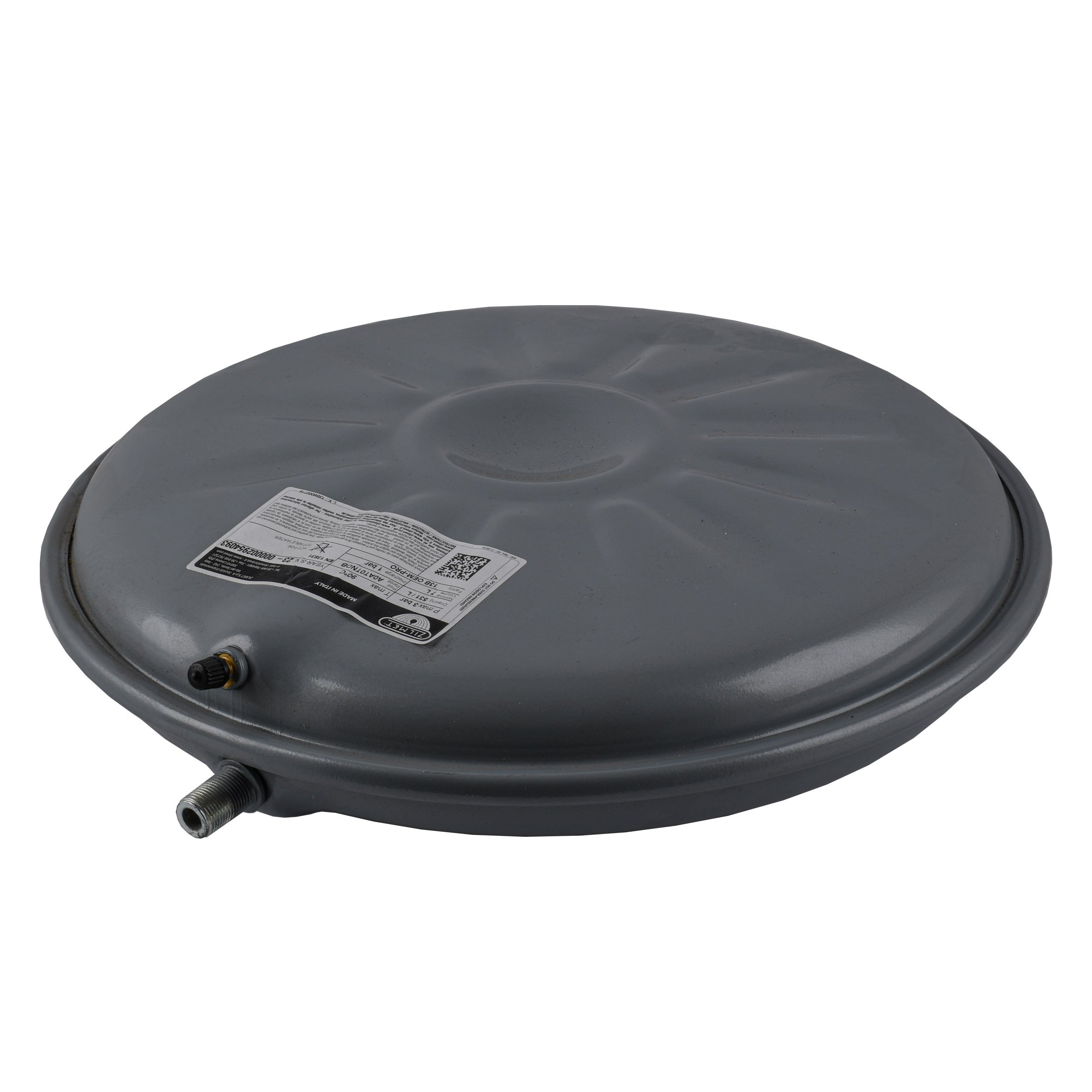 Бак Zilmet oem-pro для монтажу в котли  плоский Арт. 531  7л. 3bar  рифлений ( 13B6000716 ) - Image 2