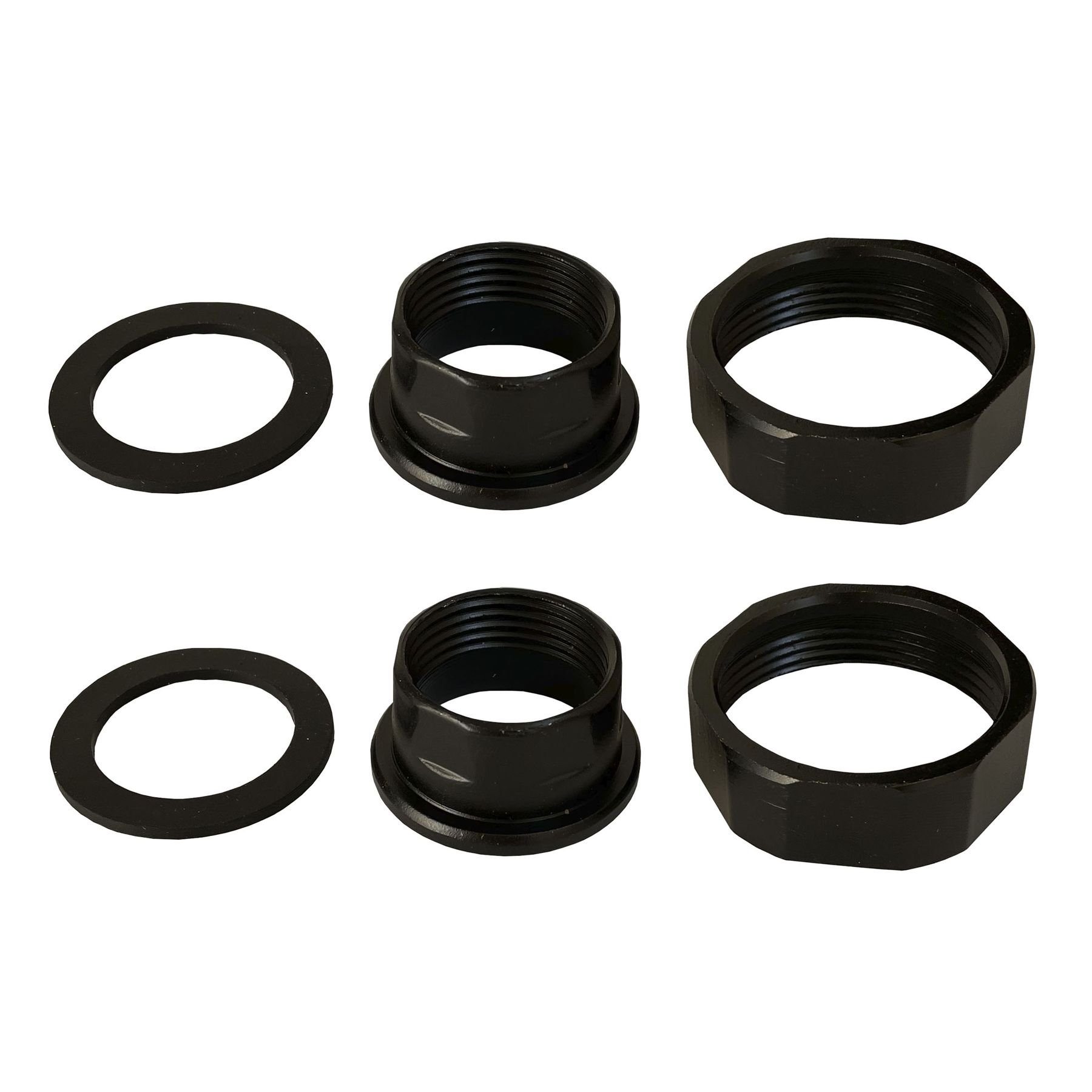 Комплект гайок  1 1/2″ - 1″ сталь ( комплект 2 упаковки ) - Image 1