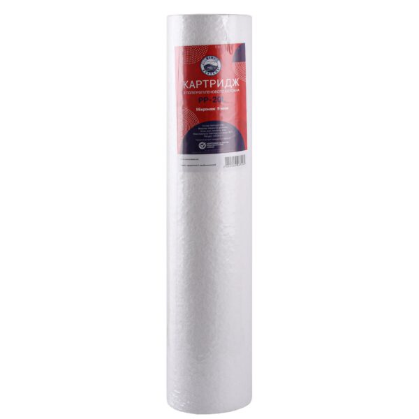 Картридж поліпропіленовий Bio+ systems PP-20L ( 5 мкм) BigBlue 20″