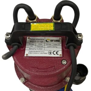 Насос фекальний з ріжучим механізмом Optima WQ15-15QG 1,5кВт - Image 3