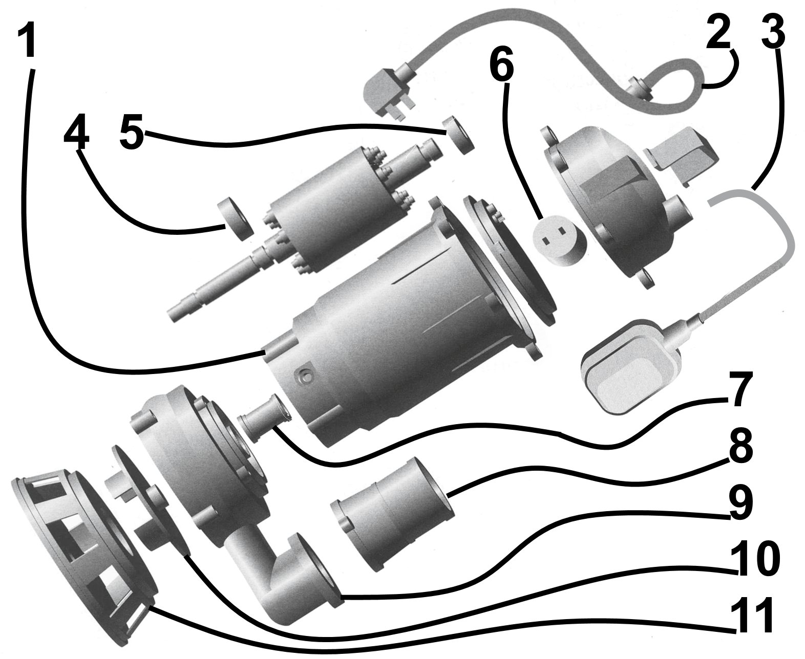 Насос фекальний  Optima WQD15-15 1,5кВт - Image 5