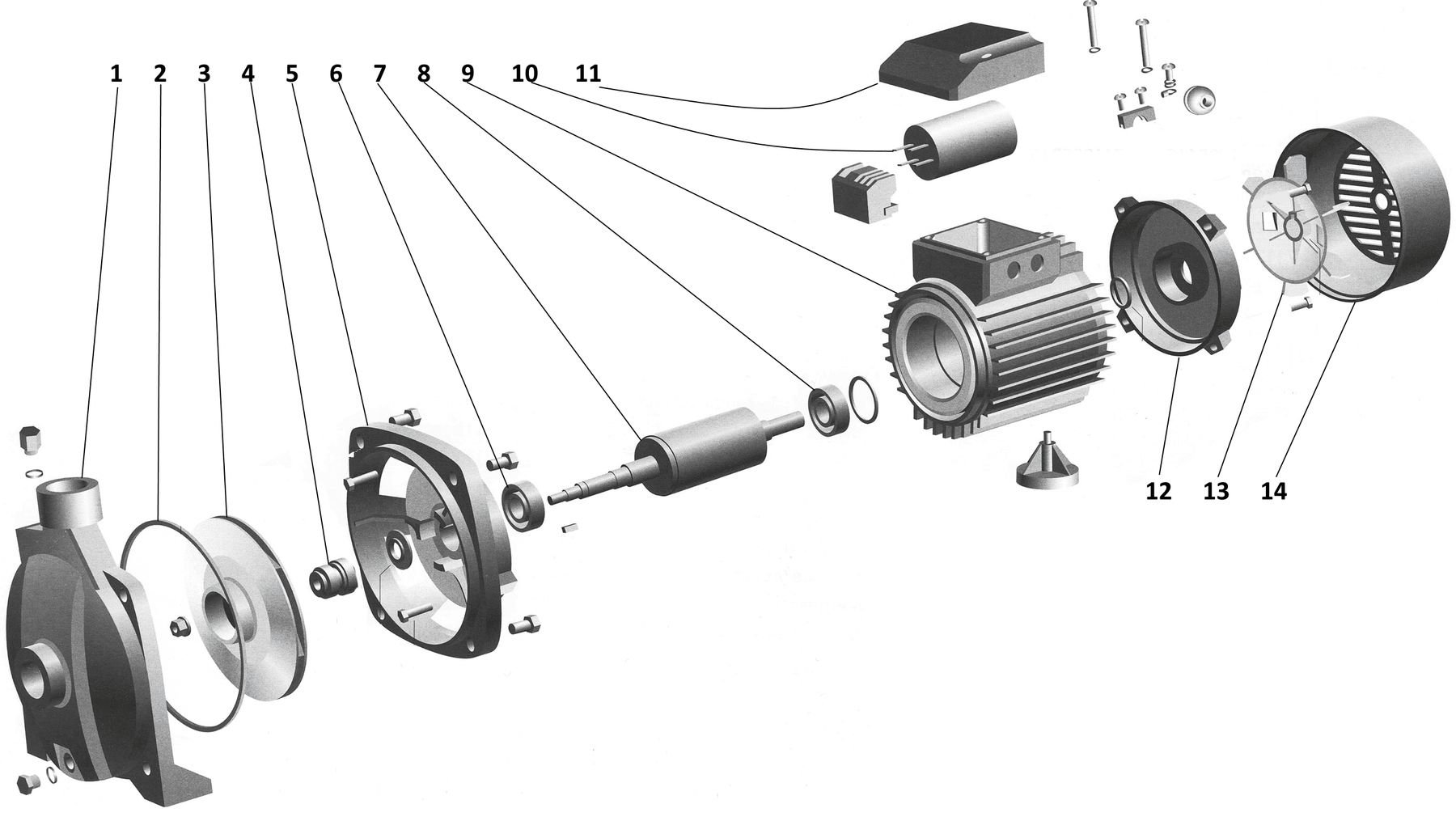 Насос відцентровий Optima CPm 158A 1,3кВт - Image 5