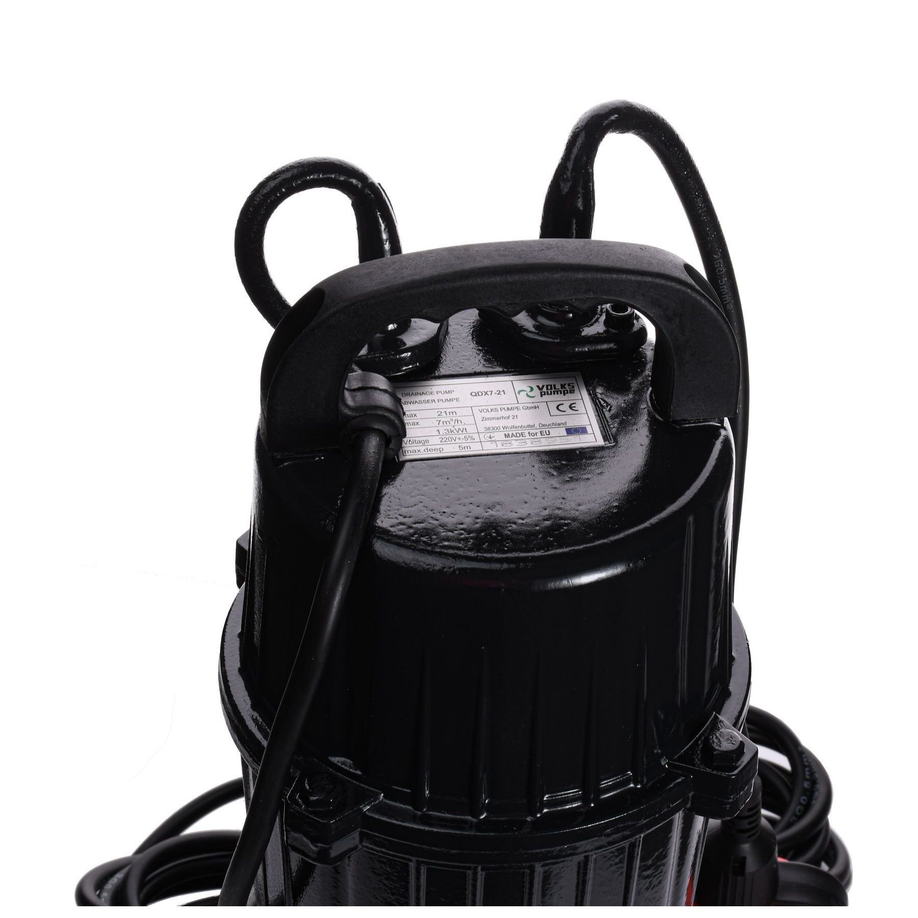 Насос дренажний VOLKS pumpe QDX7-21 1,3кВт - Image 5