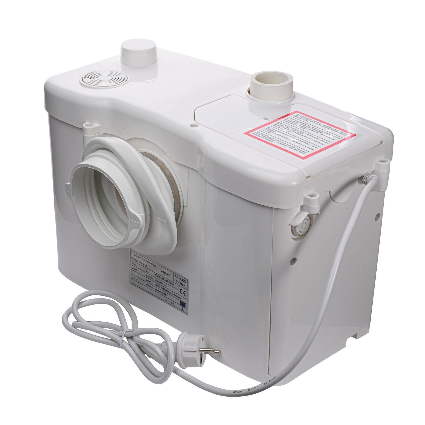 Каналізаційна установка VOLKS pumpe WC600D (WC3) - Image 1