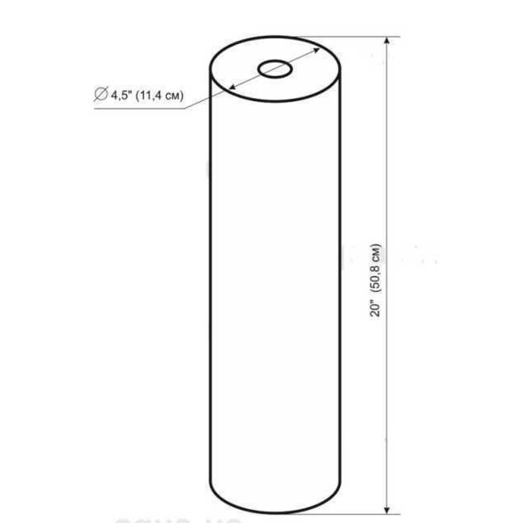 Картридж поліпропіленовий Bio+ systems PP-20L (50 мкм) BigBlue 20″ - Image 3
