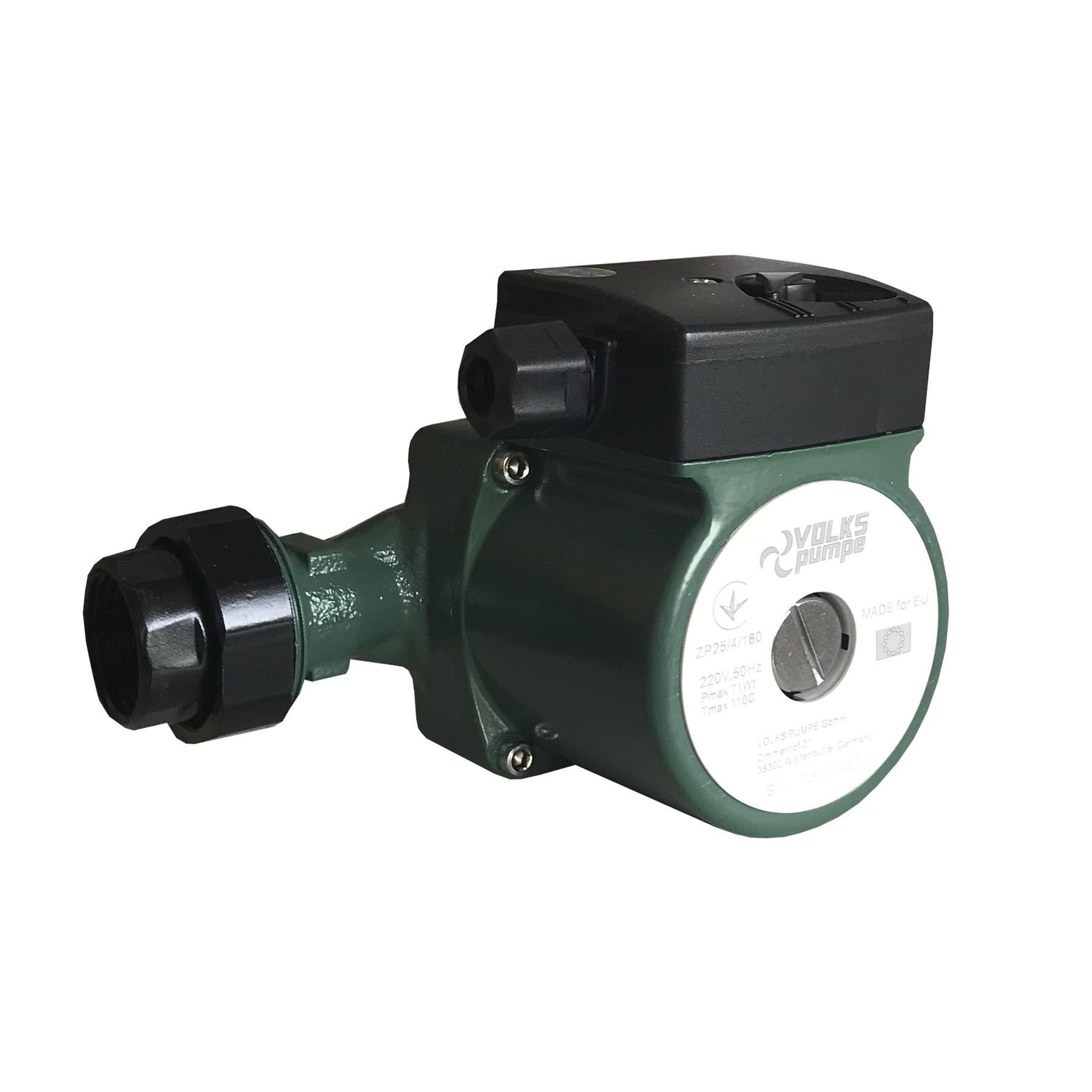 Насос циркуляційний VOLKS pumpe  ZP25/4 180мм + гайки - Image 2