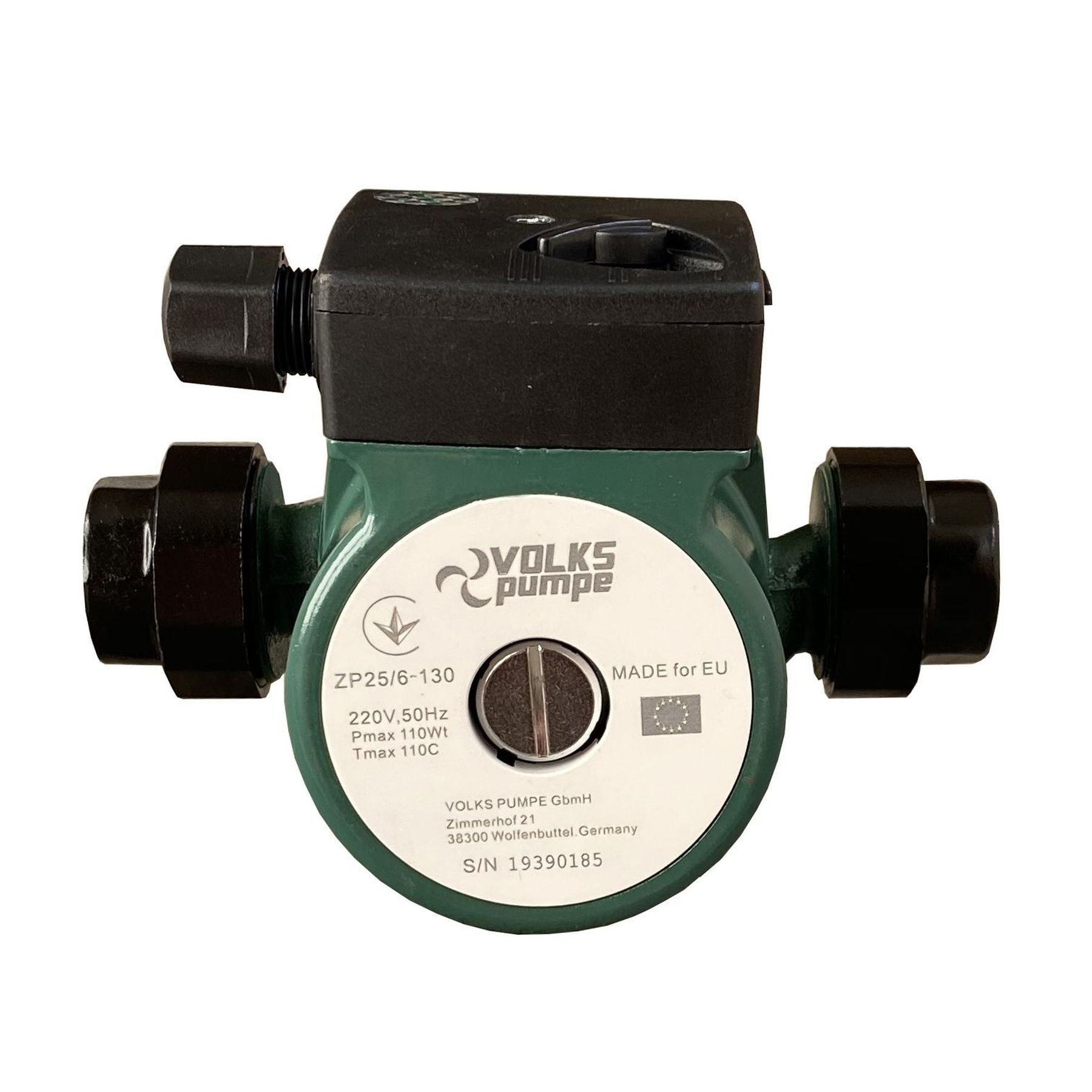 Насос циркуляційний VOLKS pumpe  ZP25/6 130мм + гайки - Image 1