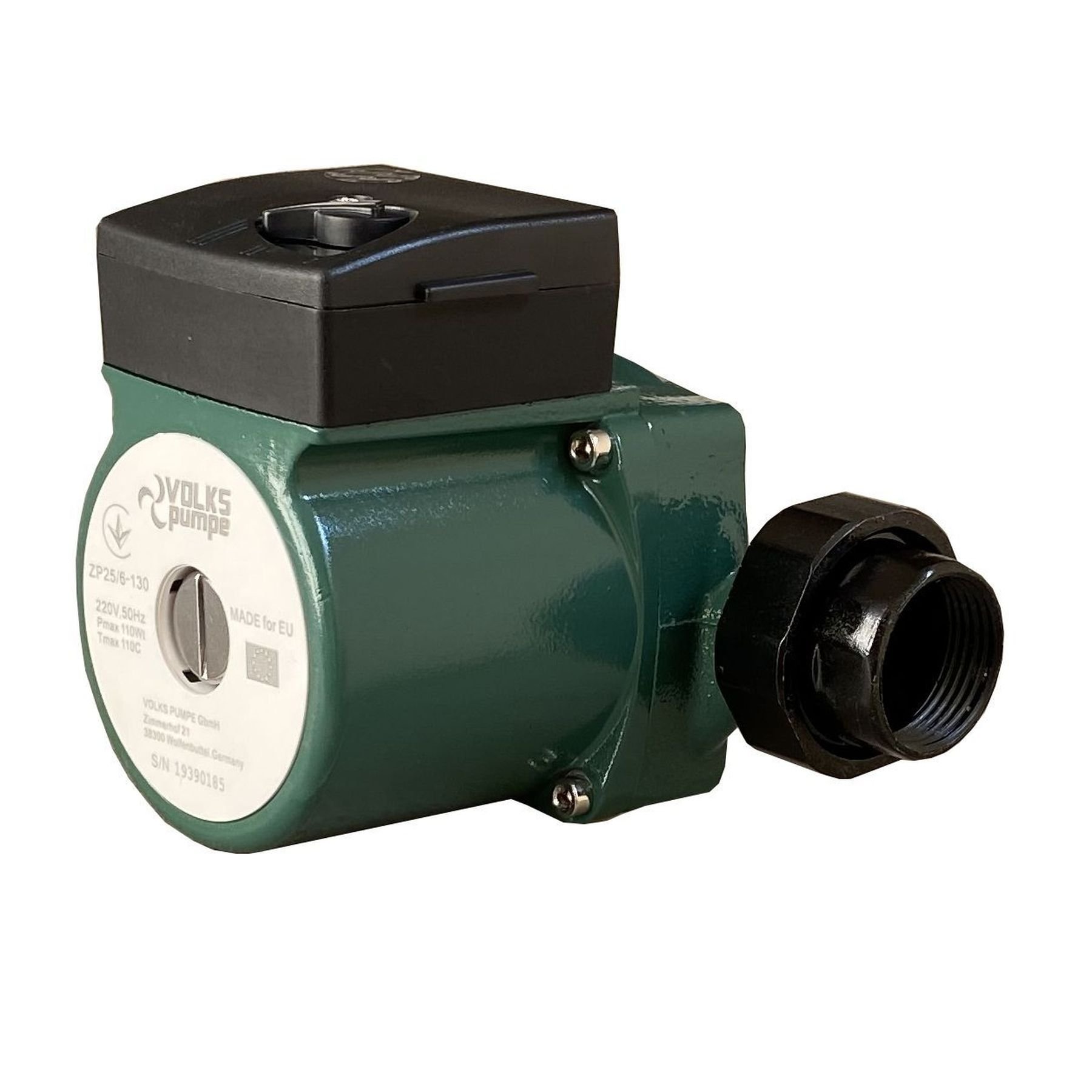Насос циркуляційний VOLKS pumpe  ZP25/6 130мм + гайки - Image 7