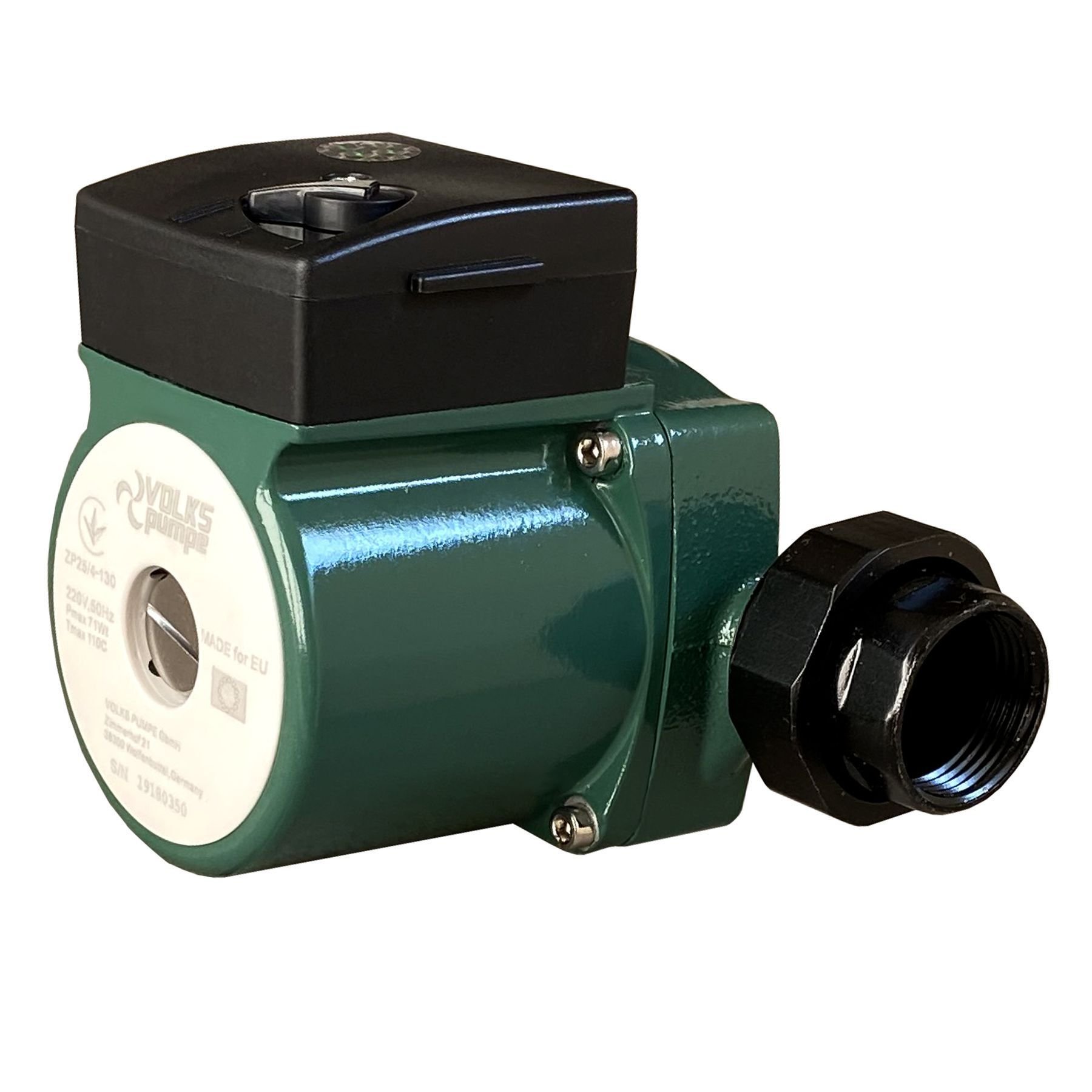 Насос циркуляційний VOLKS pumpe  ZP25/4 130мм + гайки - Image 3