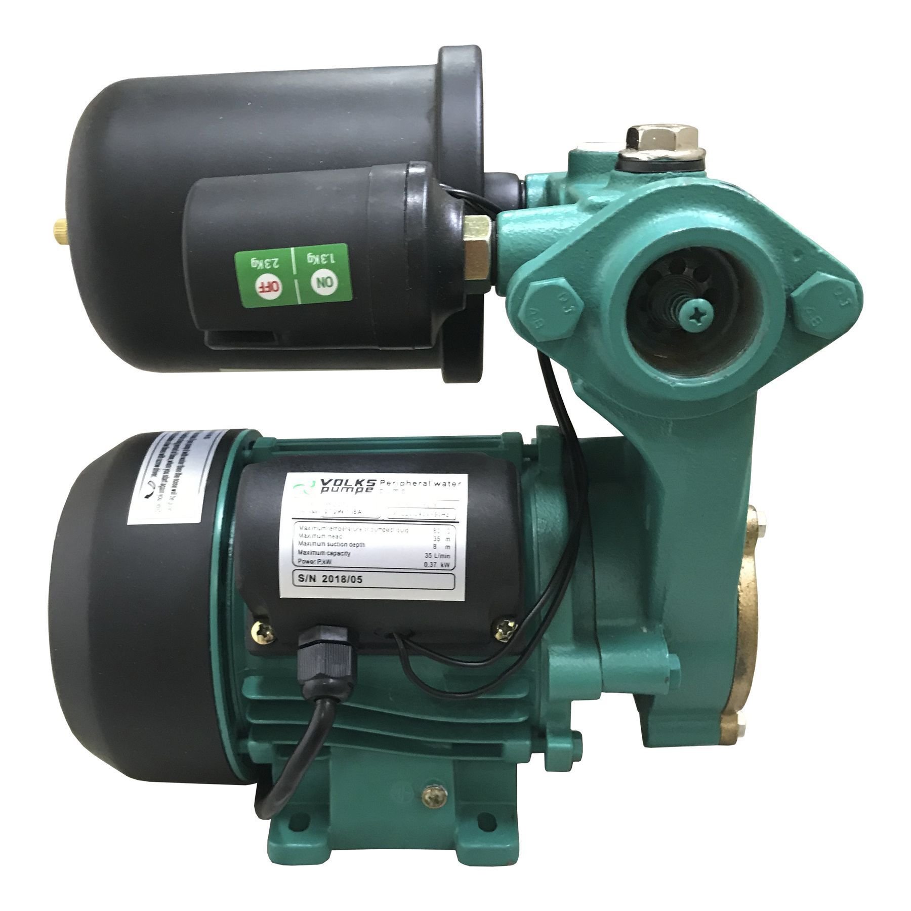 Насосна станція VOLKS pumpe  WZ370 0,37кВт бак 2л - Image 1