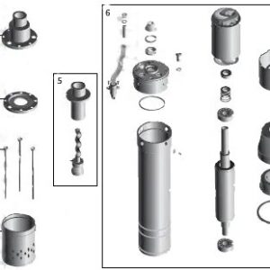 Насос свердловинний шнековий  VOLKS pumpe  2QGD 1-48-0,25кВт 2 дюйми! + кабель 15м - Image 5
