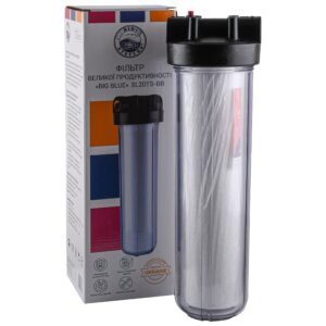 Фільтр-колба + ПП картридж ПРОЗОРА Bіо+ systems SL20TS-BB Big Blue 20″, 1″ - Image 3