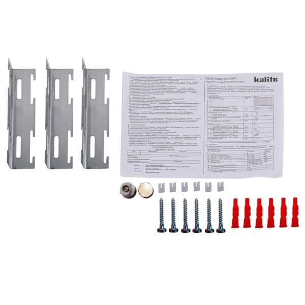 Радіатор сталевий 33/300х2400 бок KALITE