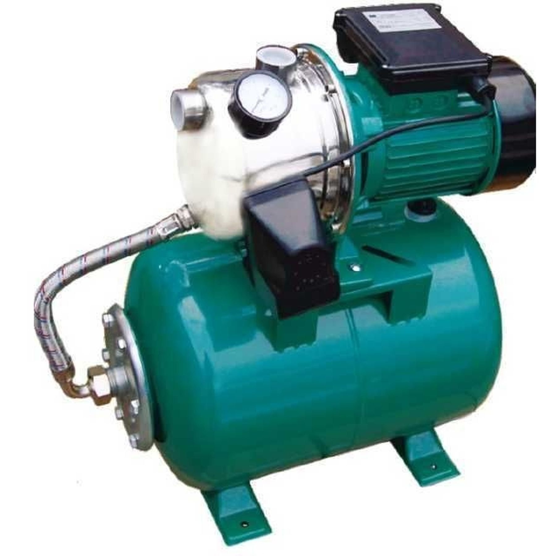 Насосна станція VOLKS pumpe  JY1000-50 1,1кВт нержавійка (складена) - Image 1