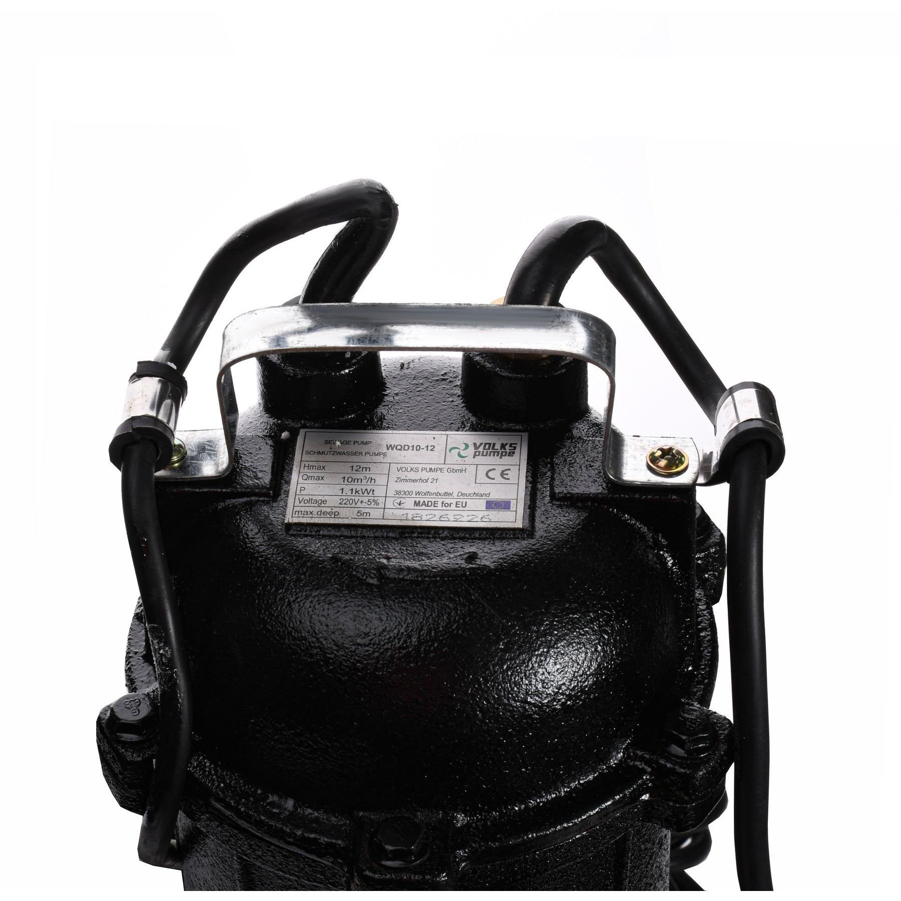 Насос фекальний  VOLKS pumpe  WQD10-12 1,1кВт - Image 5