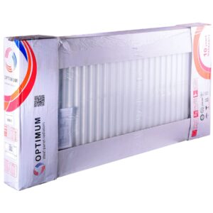 Радіатор сталевий 22/500x500 низ-справа/бок OPTIMUM (без клапана INNER) - Image 6