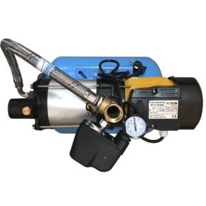Насосна станція Optima MH-N1100 INOX-24 1,1кВт багатоступ,, нерж,колеса, на гребінці - Image 2