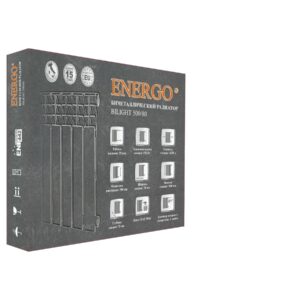 Радіатор біметалевий секційний 500/80 BILIGHT ENERGO - Image 2