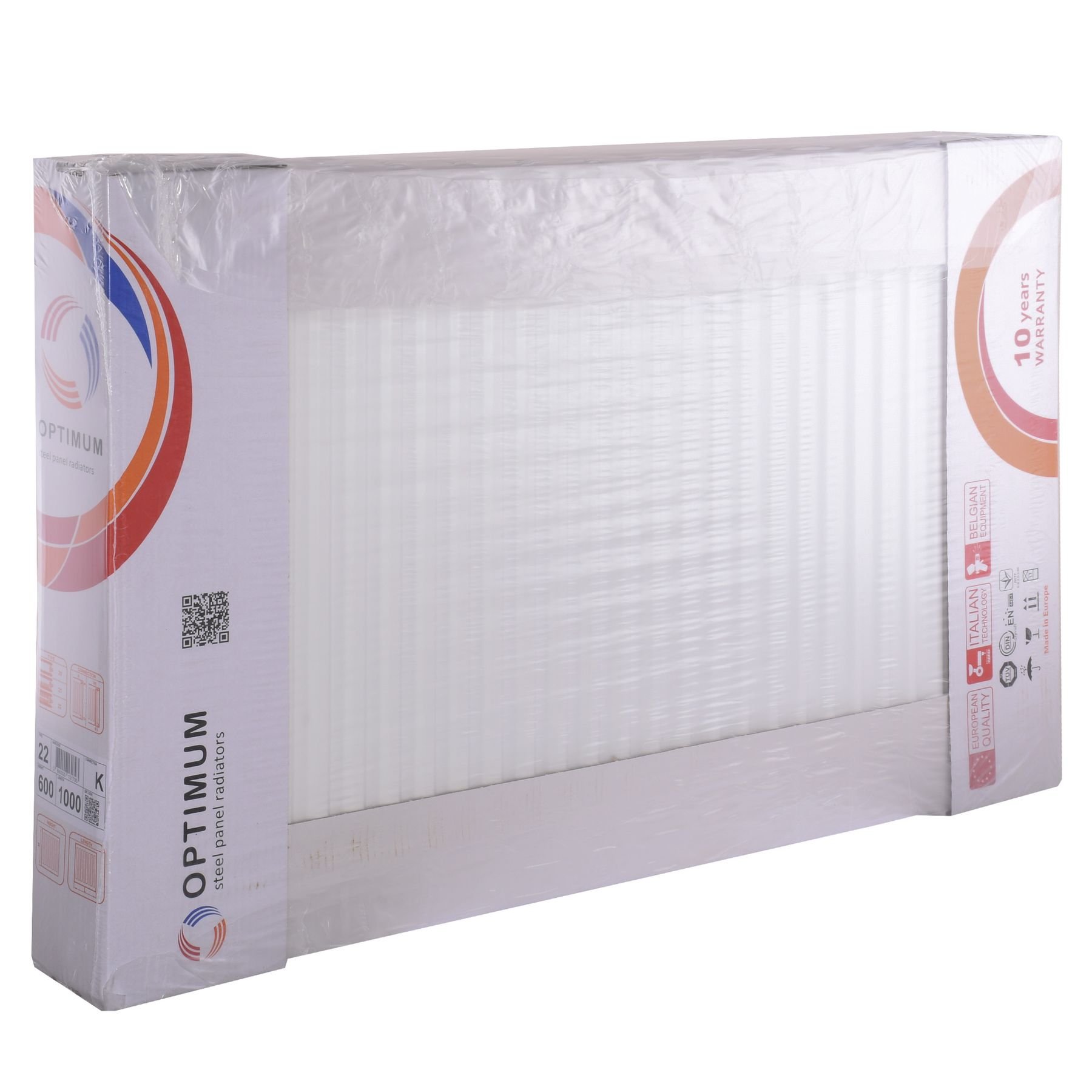 Радіатор сталевий 22/600х1000 бок OPTIMUM - Image 4