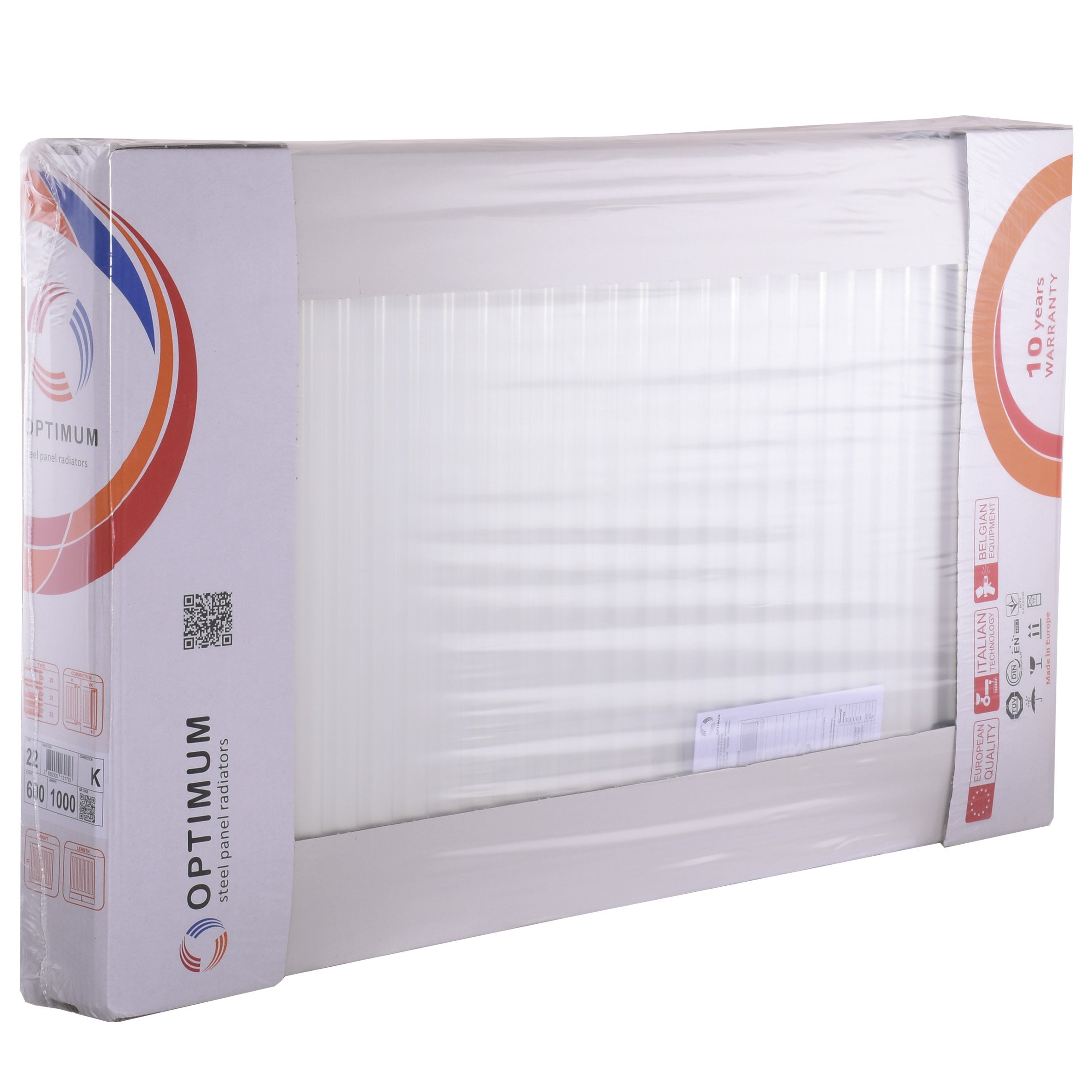 Радіатор сталевий 22/600х1500 бок OPTIMUM - Image 2