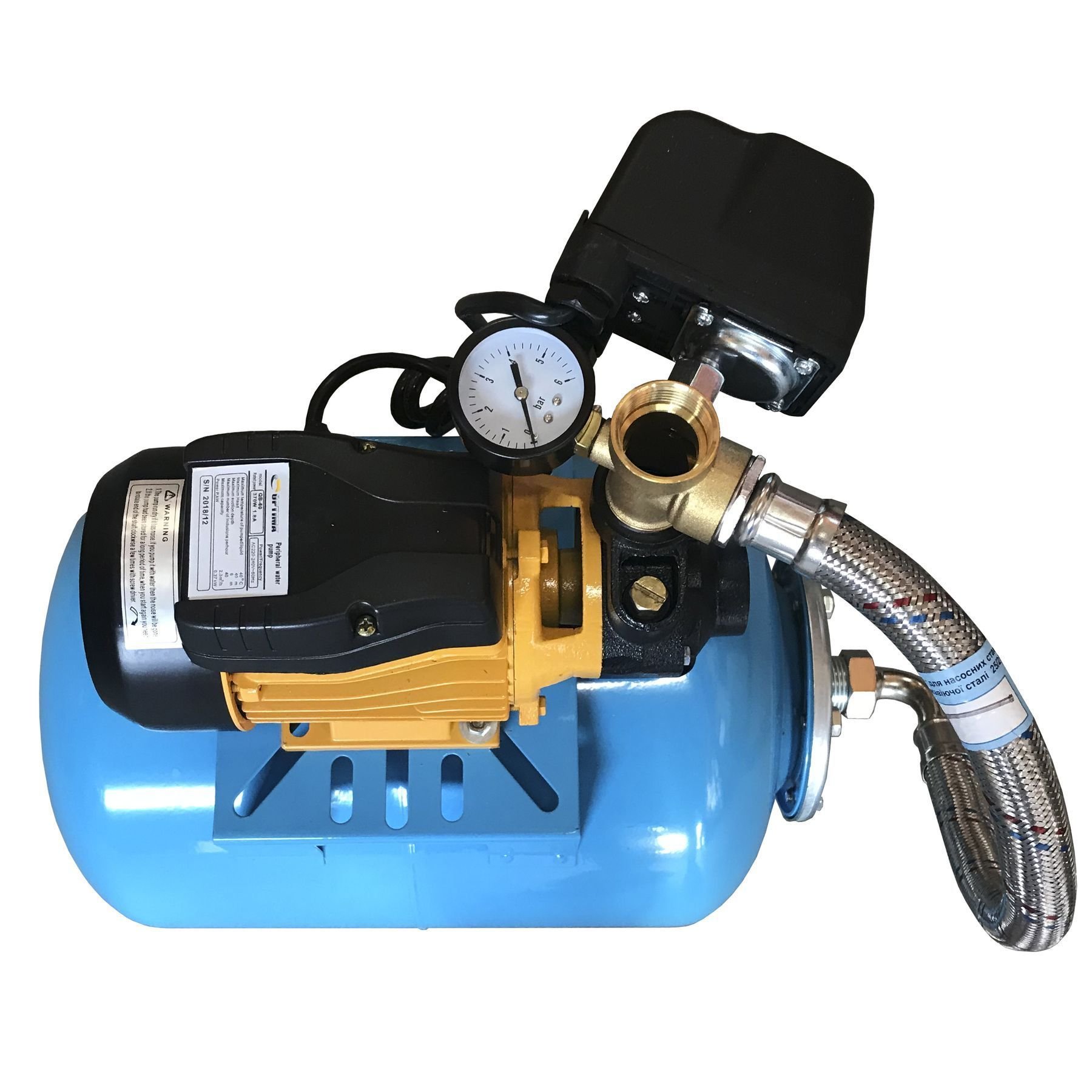 Насосна станція  Optima QB60 L 0,37кВт - 24л на ГРЕБІНЦІ - Image 2