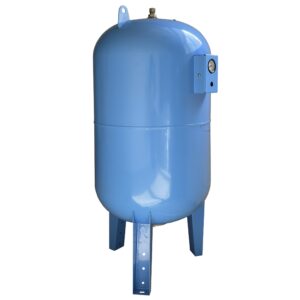 Гідроакумулятор150л VOLKS pumpe 10bar вертик.(з манометром) - Image 2