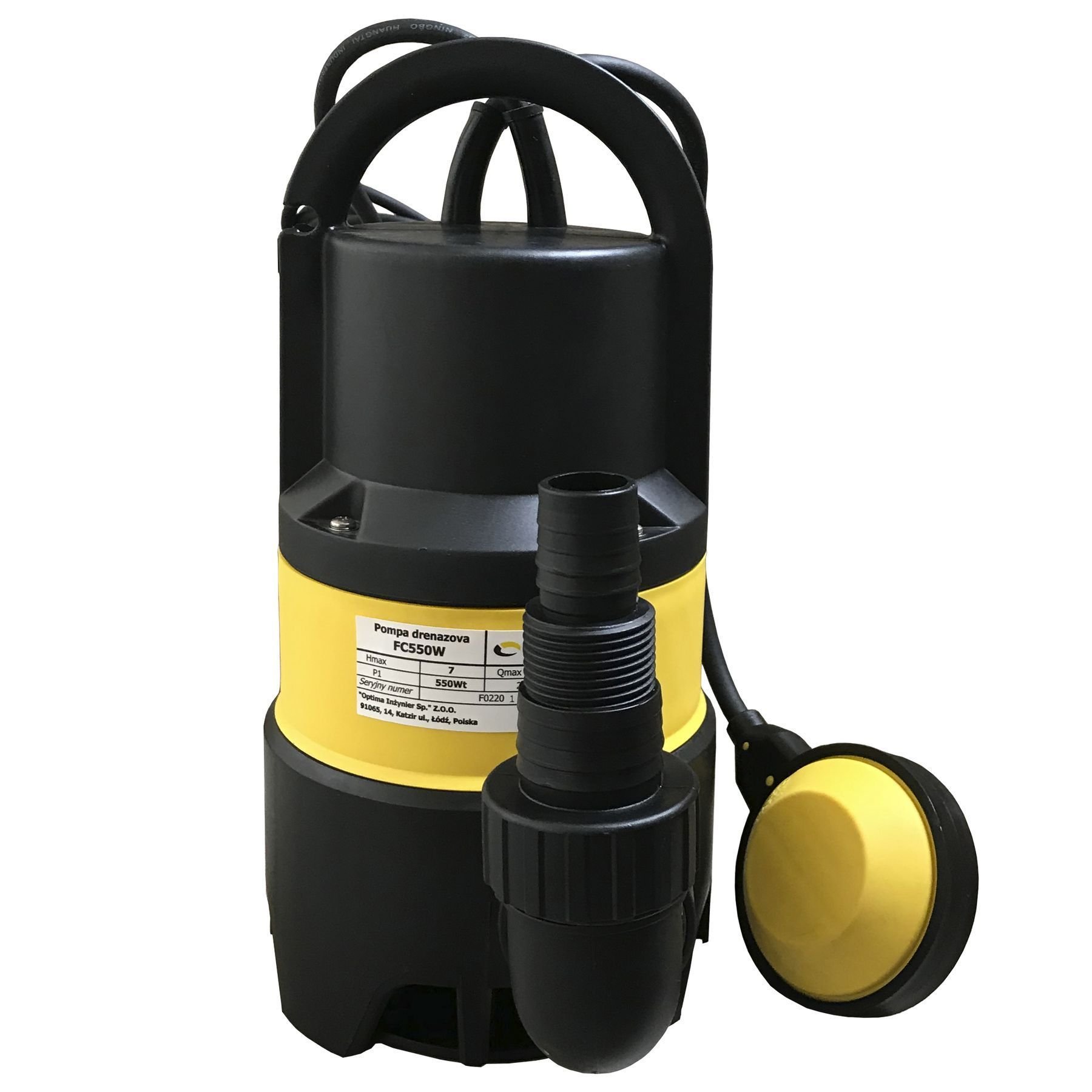 Насос дренажний Optima FC550W 0,55кВт - Image 1
