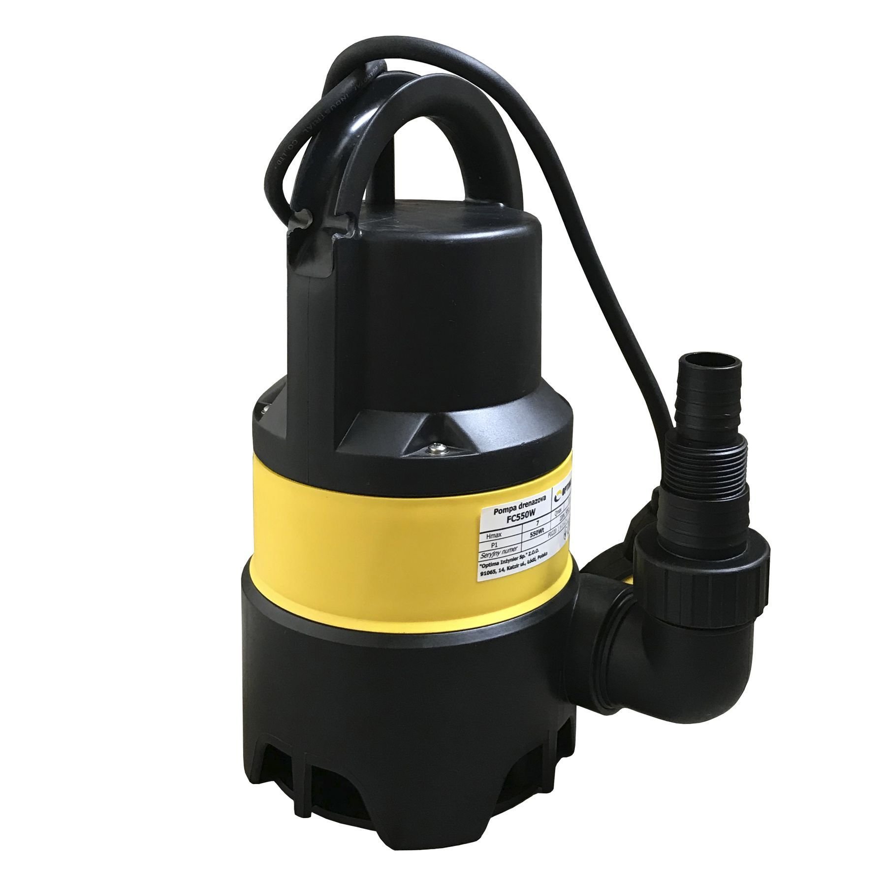 Насос дренажний Optima FC550W 0,55кВт - Image 3