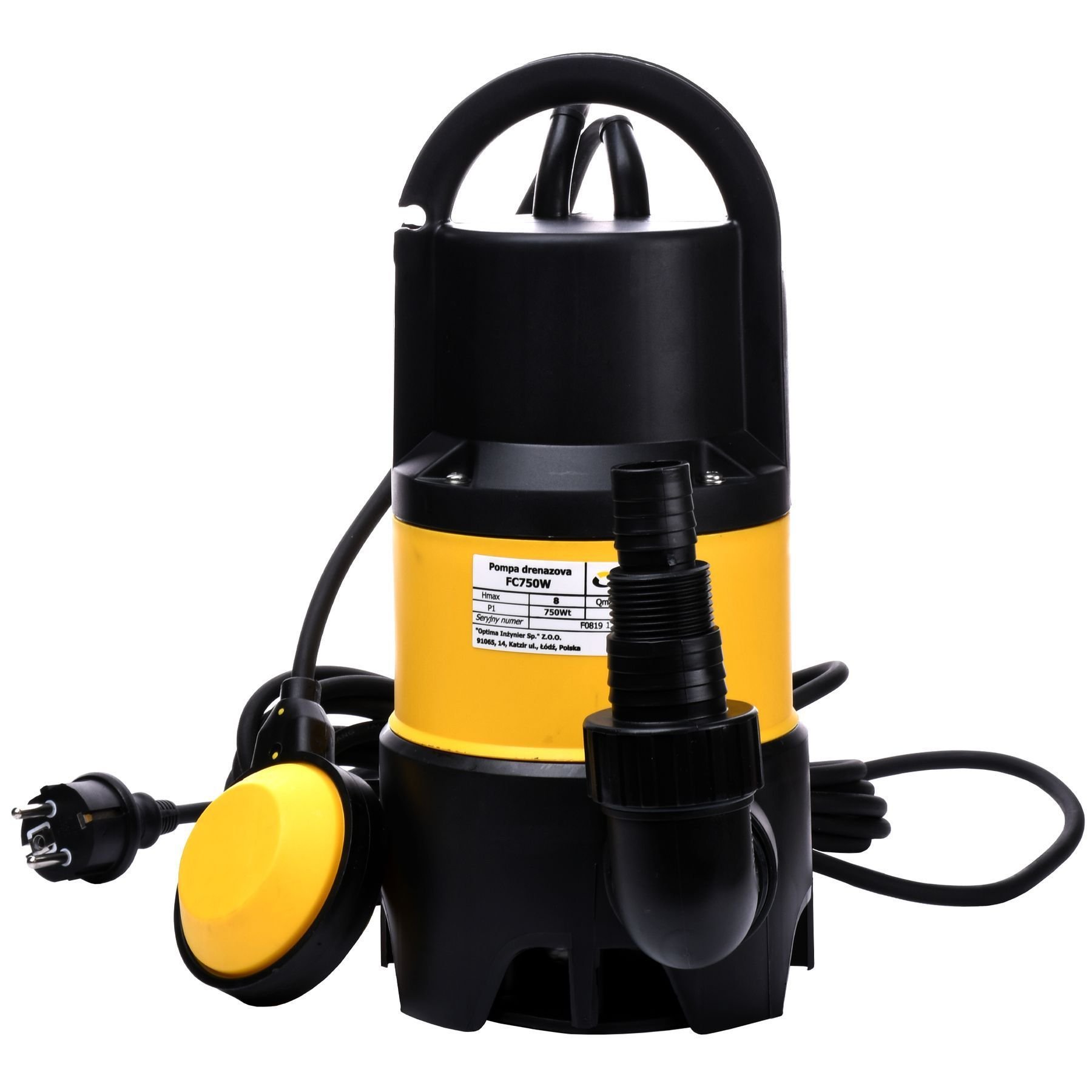 Насос дренажний Optima FC750W 0,75кВт - Image 1