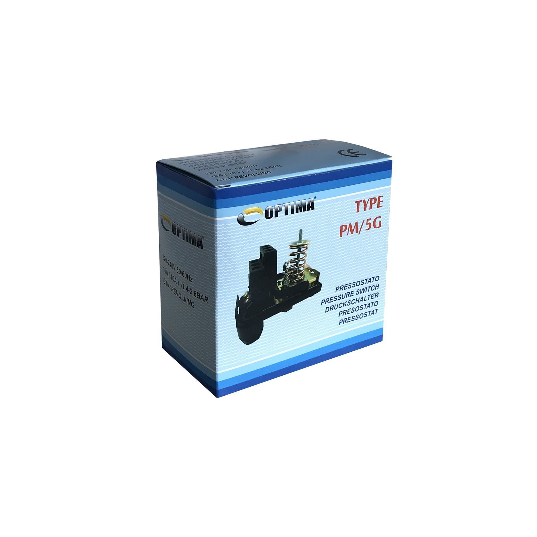 Реле тиску Optima PM-5 ( приєднання з накидною гайкою ) - Image 3