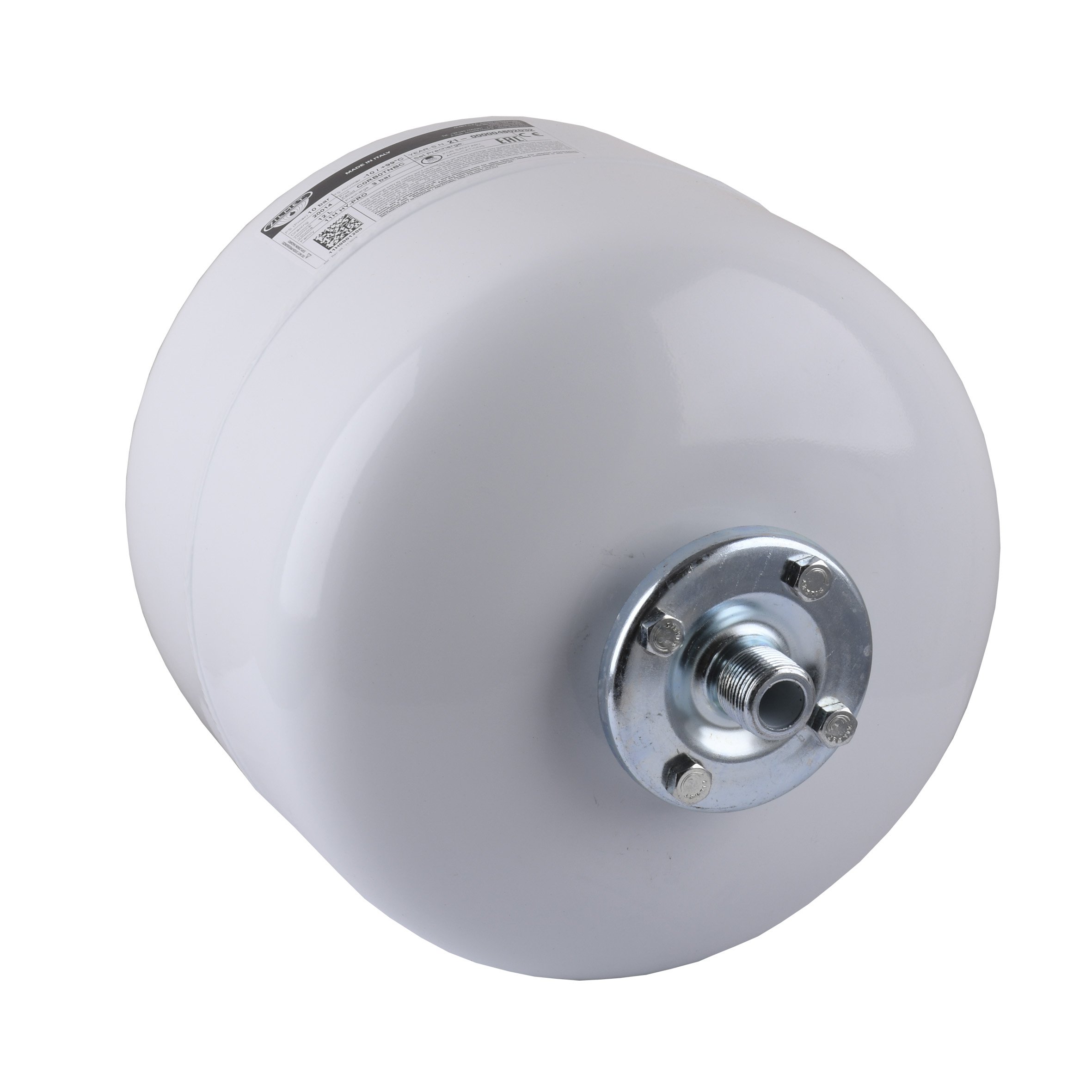 Гідроакумулятор зі змінною мембраною 12л Zilmet HY-PRO 10bar, білий ( 11H0001200 ) - Image 2