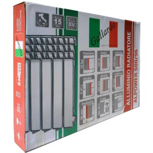 Радіатор алюмінієвий секційний GALLARDO ALPOWER 500/96 (кратно 10) - Image 3