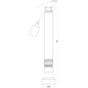 Насос колодязний OPTIMA OP 5,1 - 56/7  F 0,8кВт (з поплавком) - Image 5