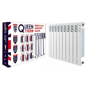 Радіатор біметалевий секційний QUEEN THERM 500/96 (кратно 10)