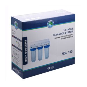 Система 3-х ступеневого очищення Bio+ systems NSL103, 3/4″ - Image 2