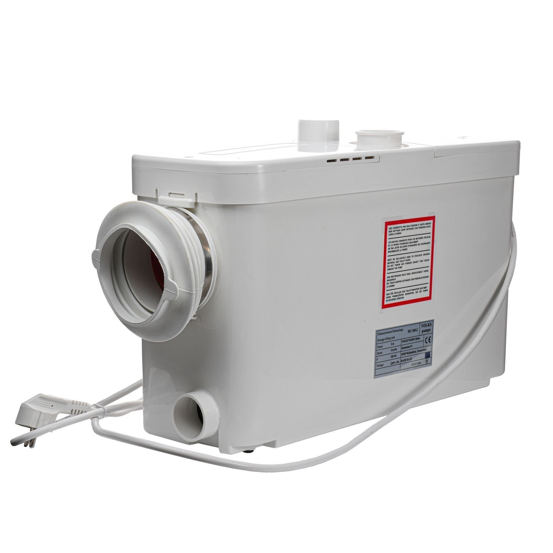 Каналізаційна установка VOLKS pumpe WC500-2 - Image 2