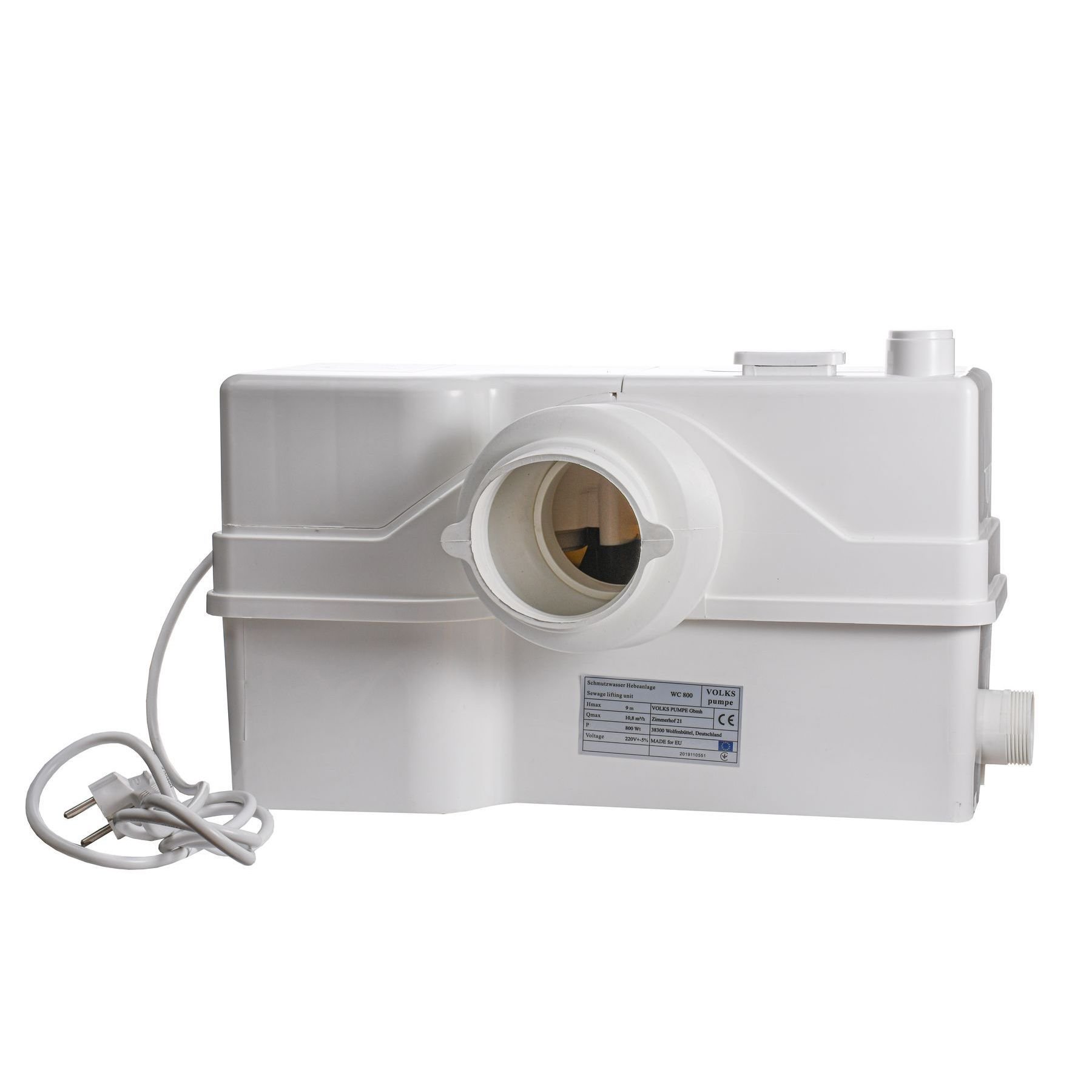 Каналізаційна установка VOLKS pumpe WC800 - Image 3