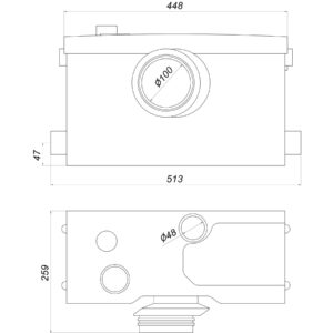 Каналізаційна установка VOLKS pumpe WC800 - Image 6