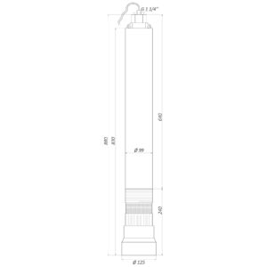 Насос колодязний OPTIMA OP 5,1 - 10  1,1  кВт - Image 6