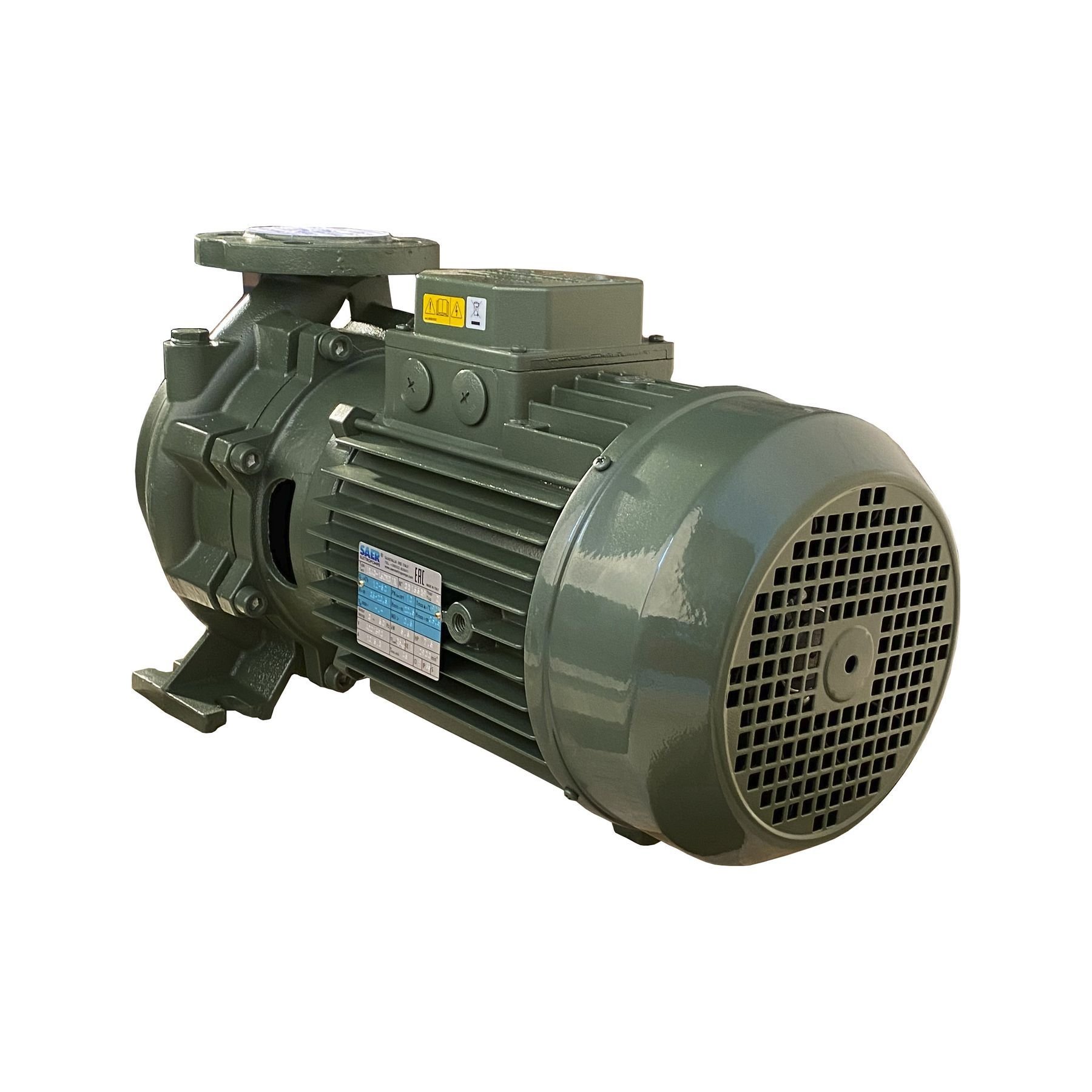 Насос моноблочний IR 40-160NB/A 5,5 кВт SAER (50 м3/год, 36,7 м) - Image 3