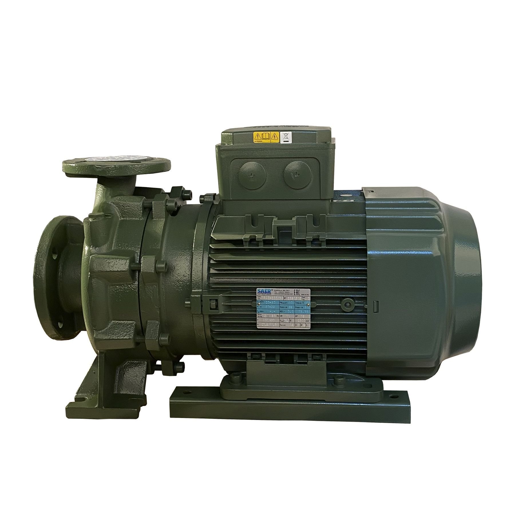 Насос моноблочний IR 40-200NA 11,0 кВт SAER (60 м3/год, 61 м) - Image 1
