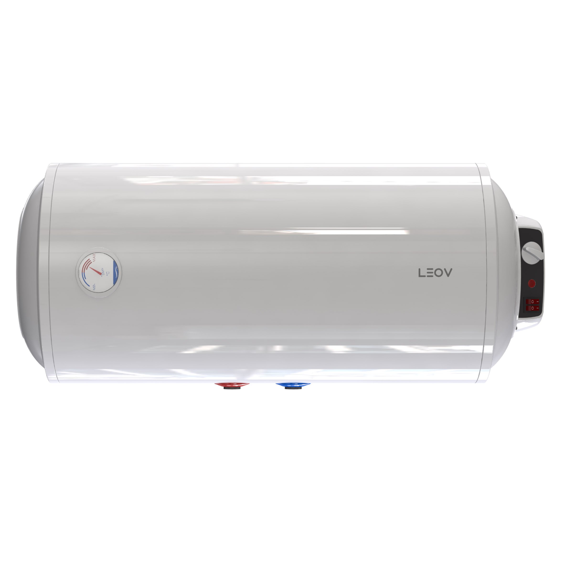 Водонагрівач LEOV LH Slim Dry 50 l горизонтальний сухий тен (50L Slim D H) - Image 1