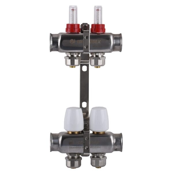 Колектор ISOLTUBEX SPAIN INOX AISI-304 нержавіюча сталь CO2  (1″х2)