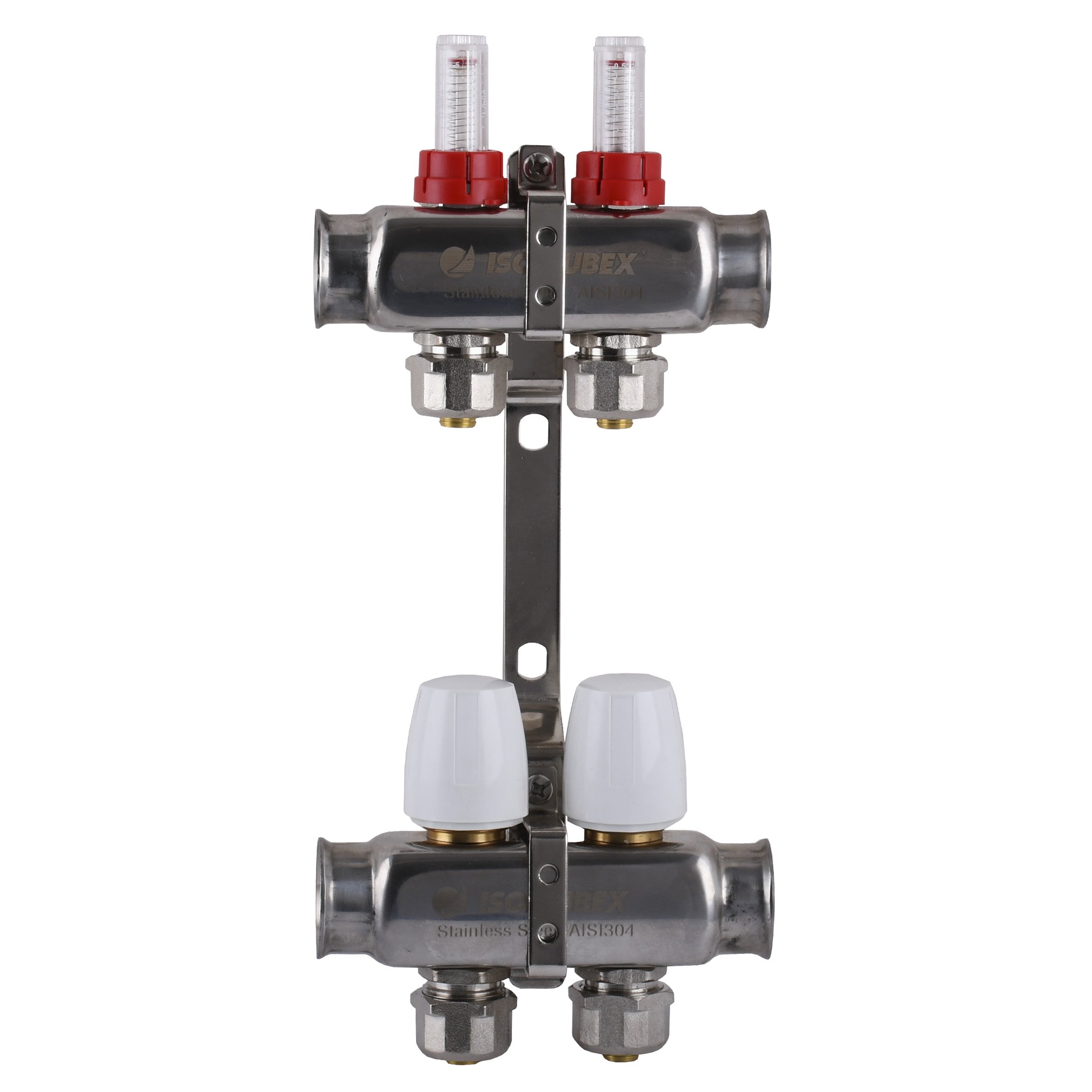 Колектор ISOLTUBEX SPAIN INOX AISI-304 нержавіюча сталь CO2  (1″х2) - Image 1